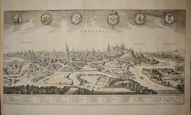 Merian Matthà¤us (1593-1650) Cracovia 1649 Francoforte 